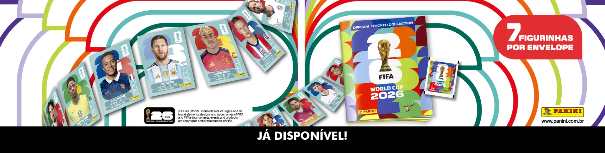 Panini FIFA World Cup 2026™ - Já Disponível!